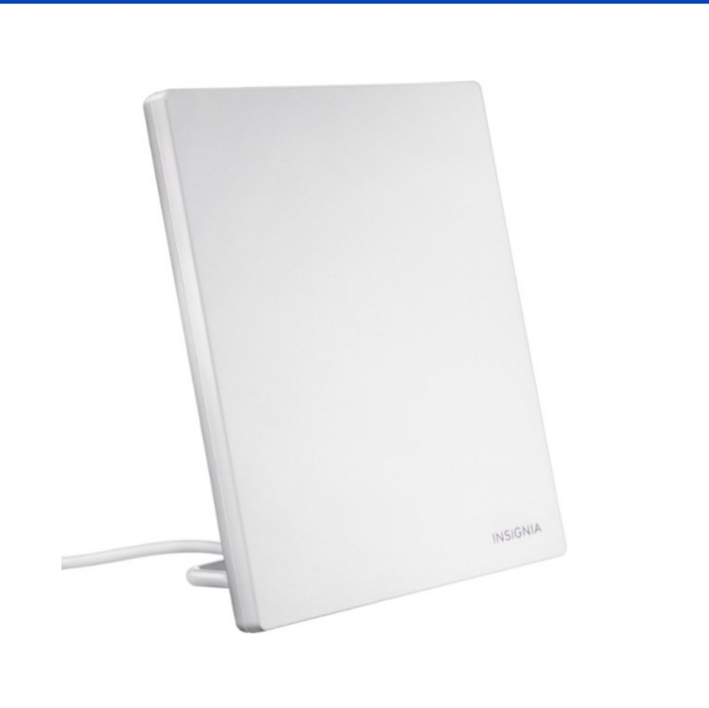 Insignia - Multidirectional Indoor HDTV Antenna - White